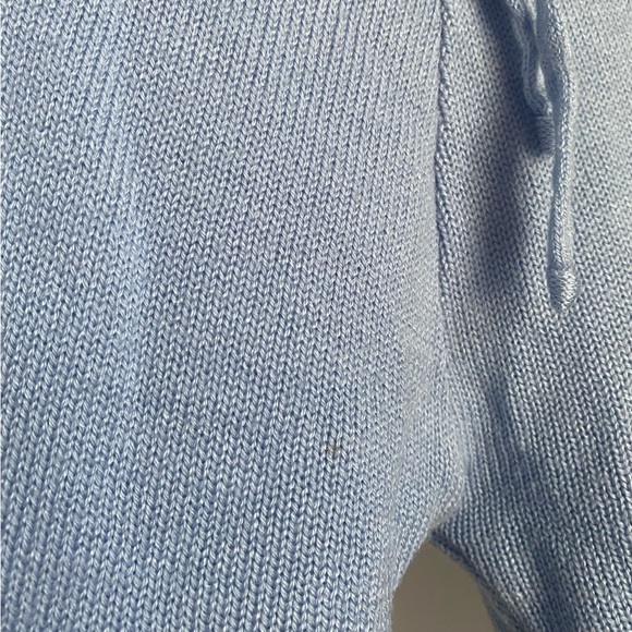 Boohoo blue knitted sweater shorts top set size medium matching two piec… - Picture 5 of 16